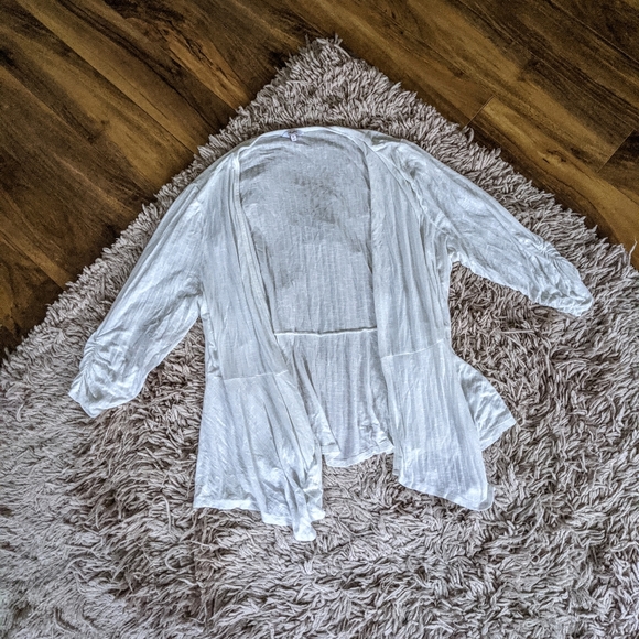 Sweaters - Candies White Cardigan Size 3X